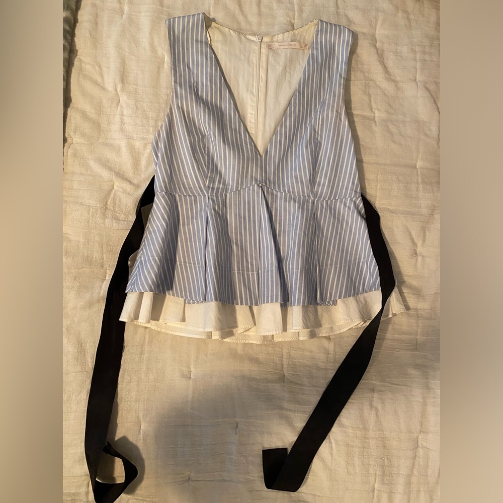 Zara striped top